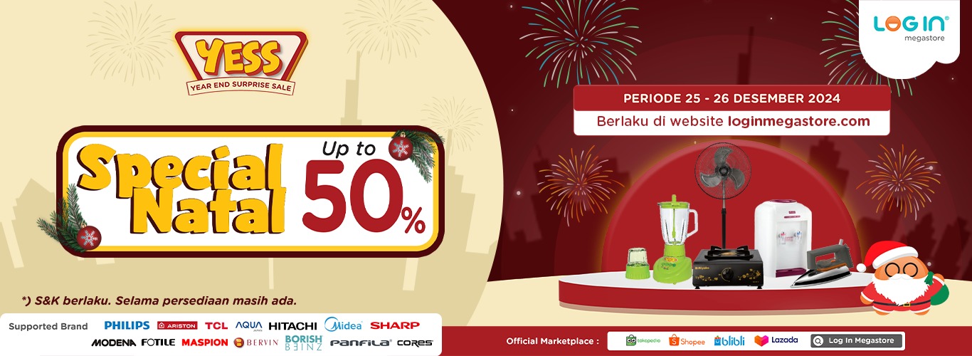 Promo HOT ITEM - Login Megastore